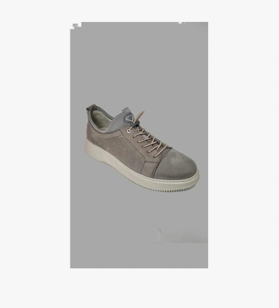 Komçero Komcero Lastik Bağlı Streçli Lazer Baskılı Hakiki Deri Ayakkabı Y0795-F412 model görseli