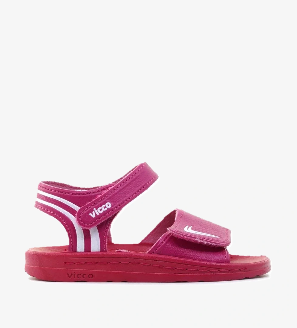 VİCCO DORY UNISEX KAYMAZ TABAN HAVUZ-GÜNLÜK ÇOCUK SANDALET (21-30) 23Y 332.301 U FUŞYA - Görsel 1