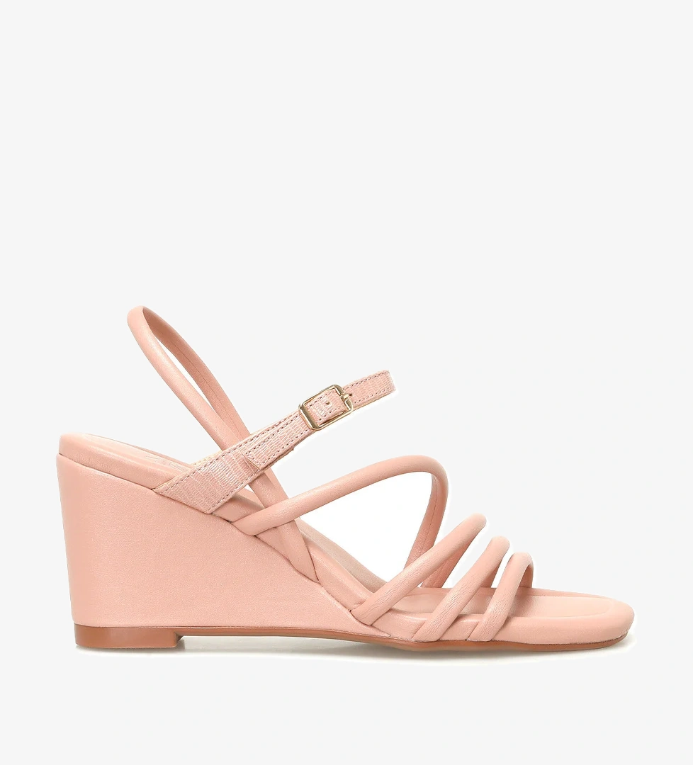 APRIL 3FX Pembe Kadın Comfort Sandalet - Görsel 1