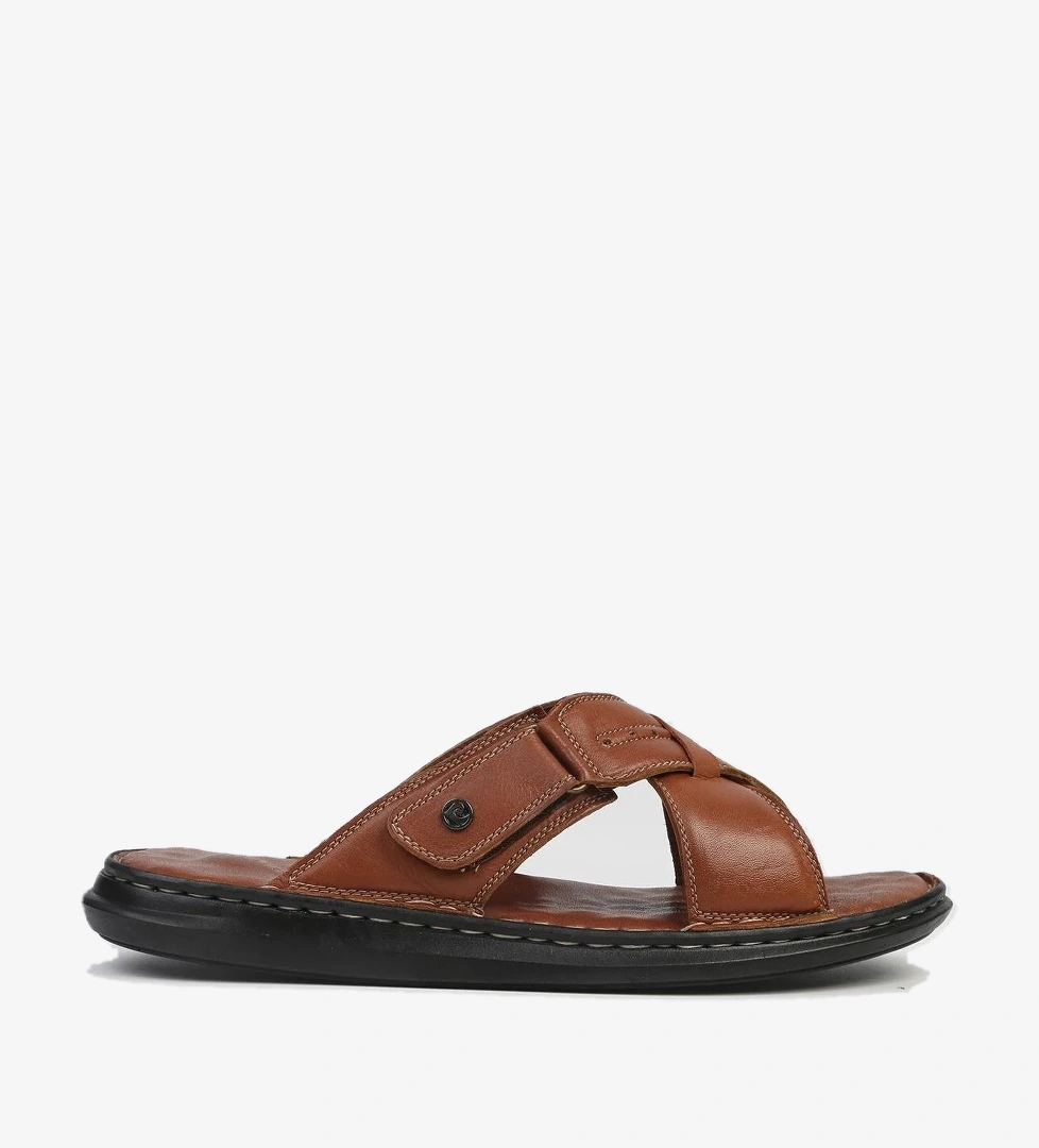 ® | PC-5121-3892 Taba-Erkek Terlik - Görsel 1