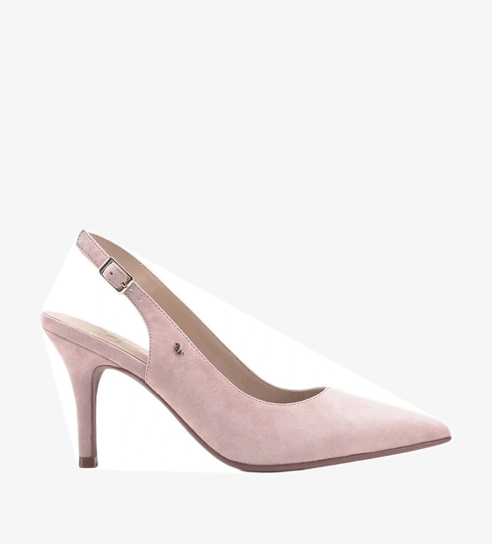 RENNAS 3FX Pudra Kadın Topuklu Ayakkabı - Görsel 1