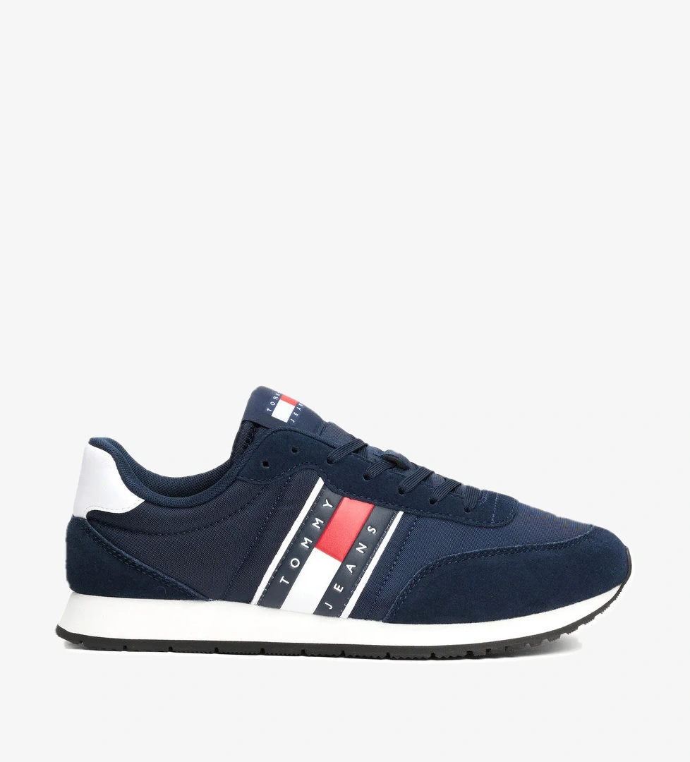 Tommy Hilfiger TJM RUNNER CASUAL ESS Mavi Erkek Sneaker