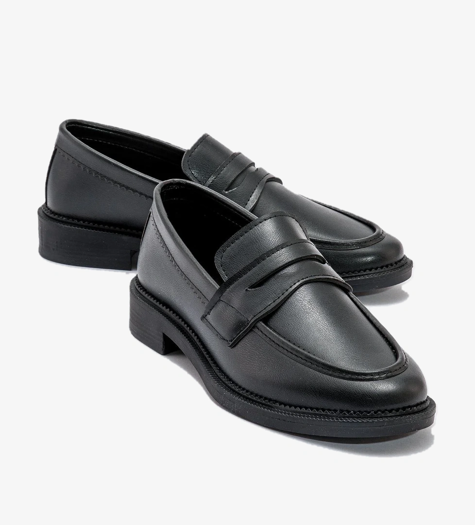 Ccway Önü Taşlı Kadın Babet SİYAH CİLT model görseli