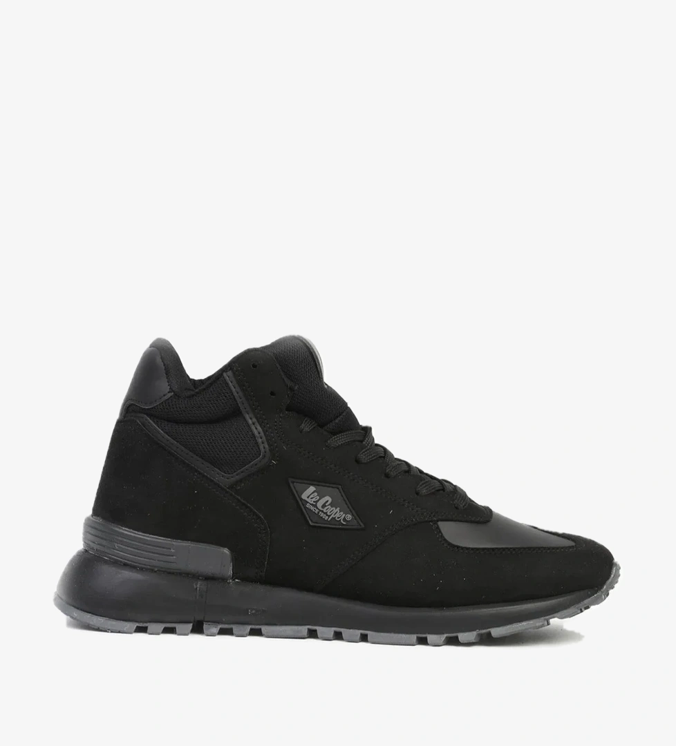 Lee Cooper 31054 Erkek Günlük Boğazlı Sneaker Ayakkabı Siyah model görseli