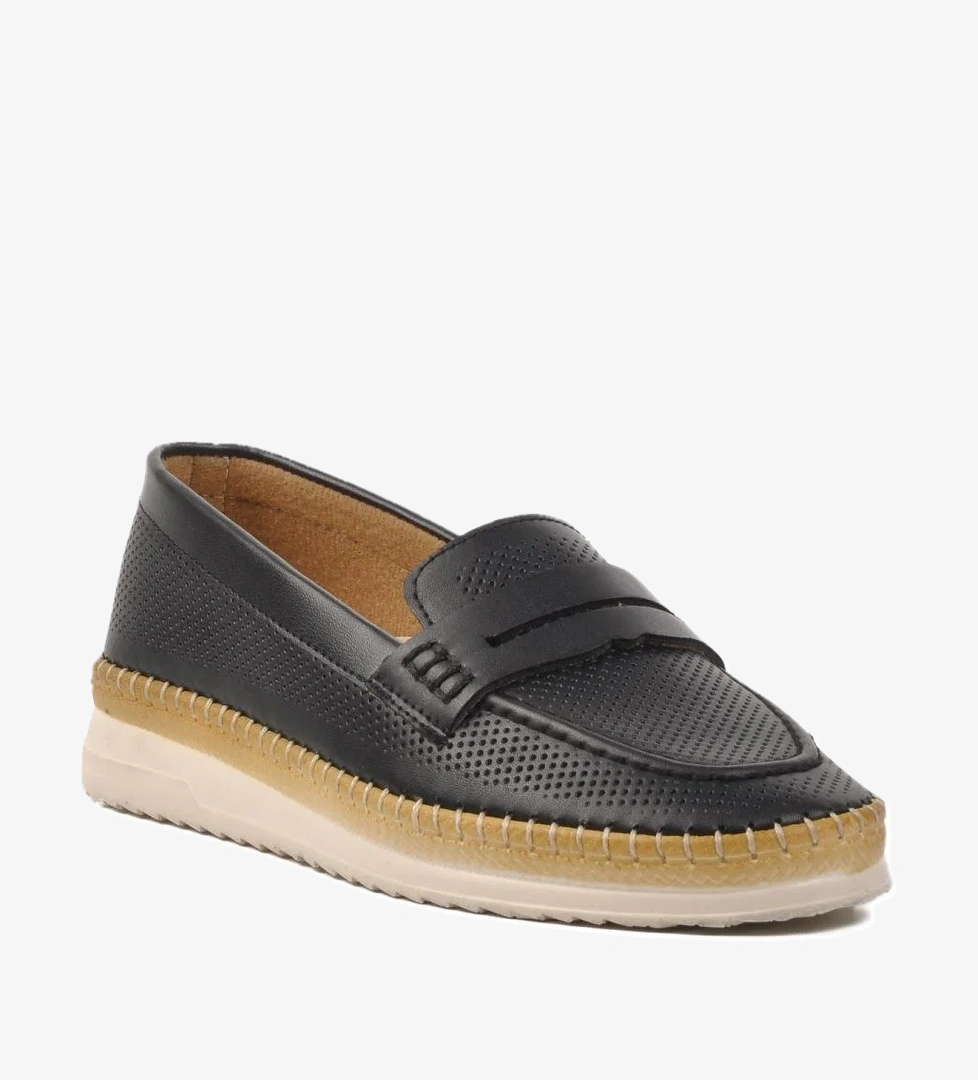 651495 Siyah Kadın Günlük Ayakkabı - Görsel 1