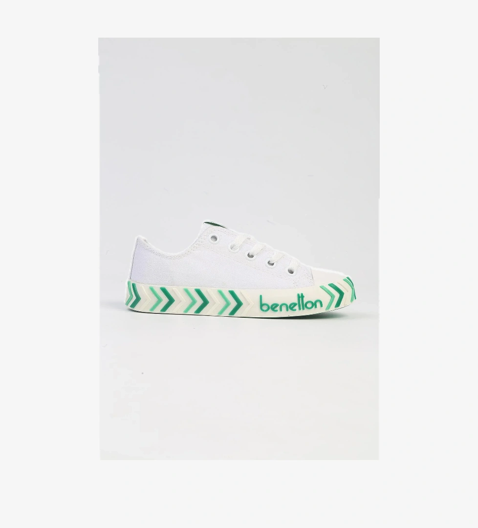 ® | BN-30635-3409 Beyaz Yesil-Çocuk Spor Ayakkabı