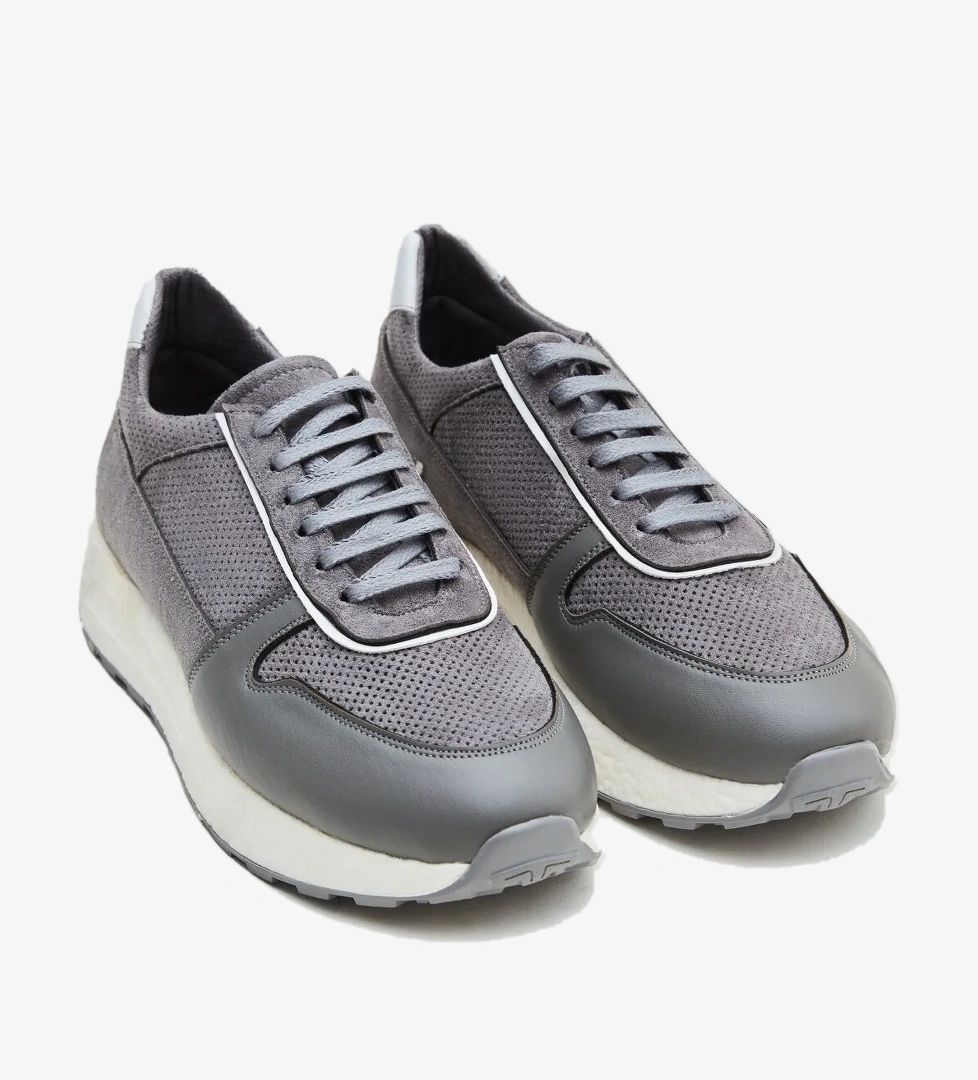 Twn Gri Bağcıklı Spor Ayakkabi model görseli