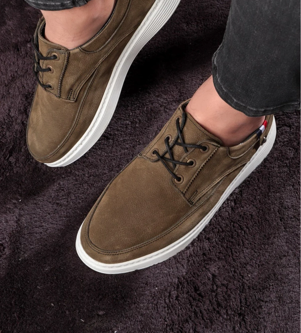 Daily Hakiki Deri Erkek Günlük Ayakkabı, Yazlık Ayakkabı, Hafif Ayakkabı