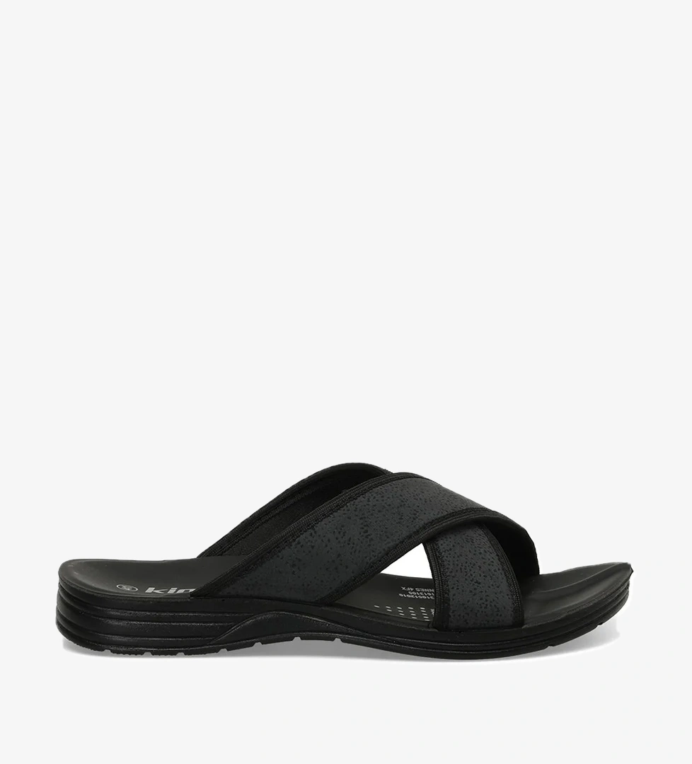 Kinetix LINNES 4FX Siyah Erkek Terlik - Görsel 1