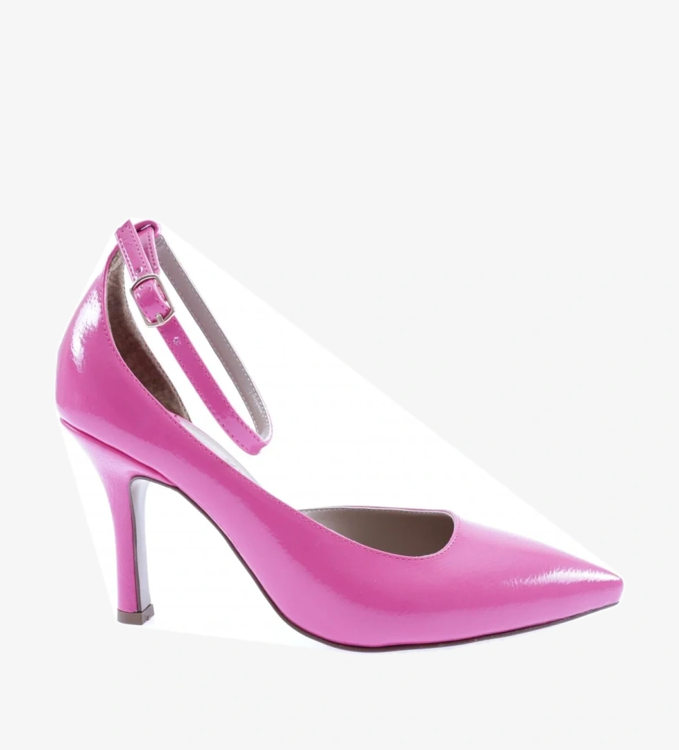 2015-23Y Kadin Bilekten Bağli İnce Topuklu Ayakkabi