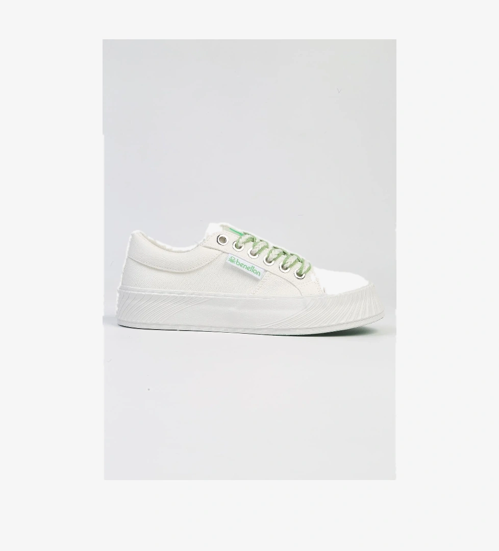 ® | BNI-10097 Beyaz-İthal Kadın Platform Spor Ayakkabı