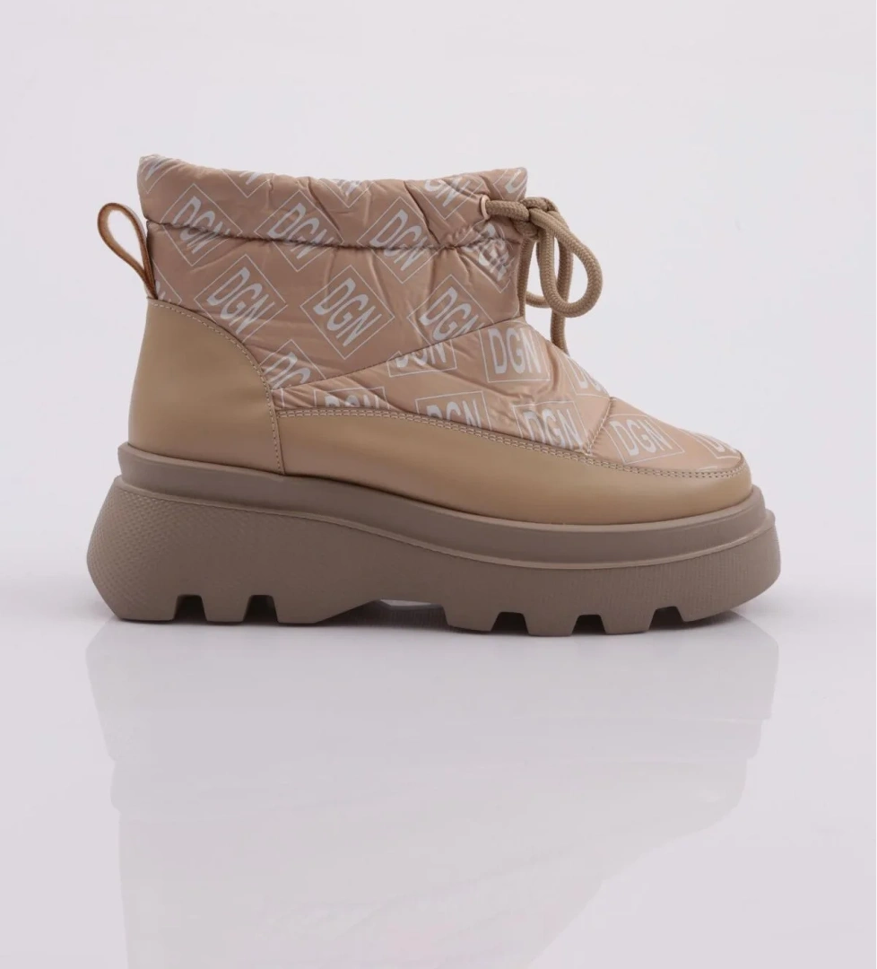 Es812 Kadin Kalin Taban İp Detayli Paraşüt Bot