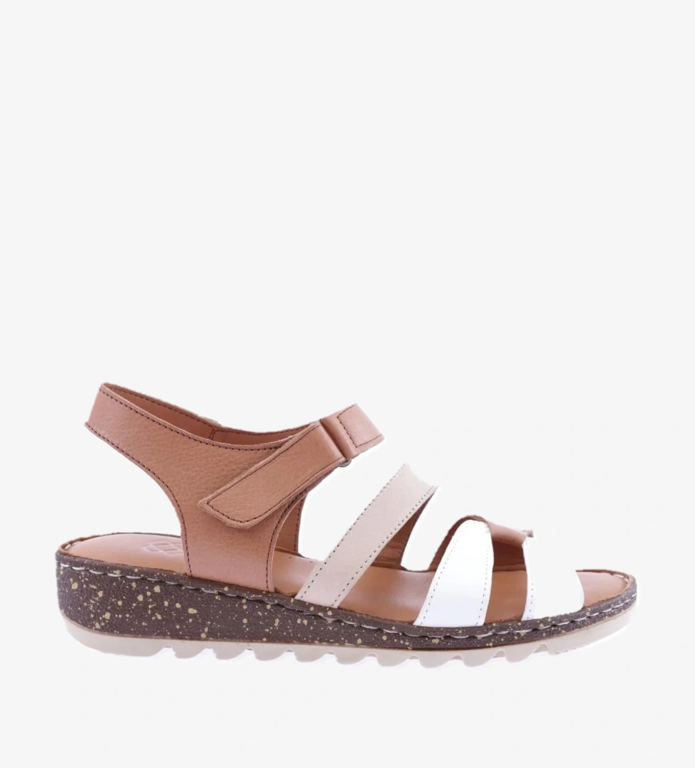 Dgn 320-23Y Kadin Sirali Bantli Cirtli Sandalet model görseli