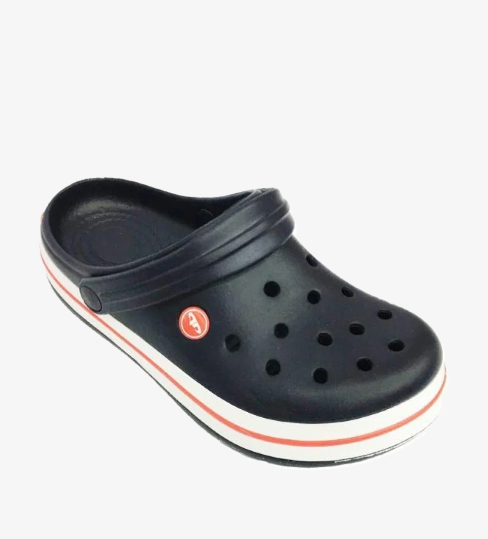 Akinalbella Akınal E195-24 Medical Sabo Kadın Terlik Lacivert Beyaz Kırmızı model görseli