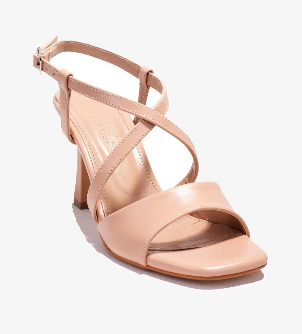 Dagoster DZA07-928515 Nut Klasik Topuklu Kadın Ayakkabı model görseli