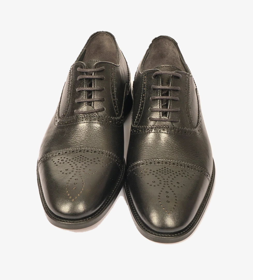 Bağcıklı Siyah Erkek Klasik Ayakkabı 5912406