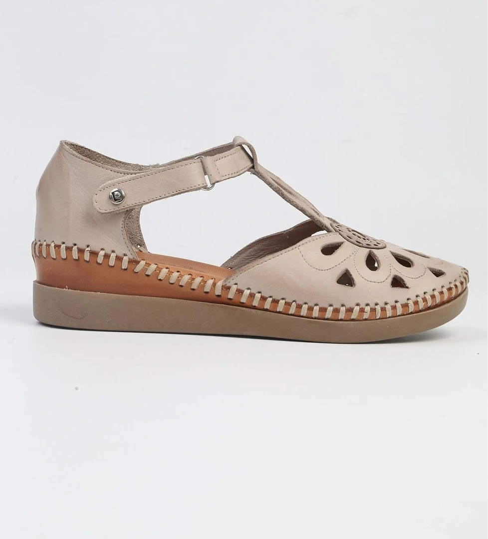 ® | PC-53024- 3963 Vizon-Kadın Topuklu Günlük Ayakkabı