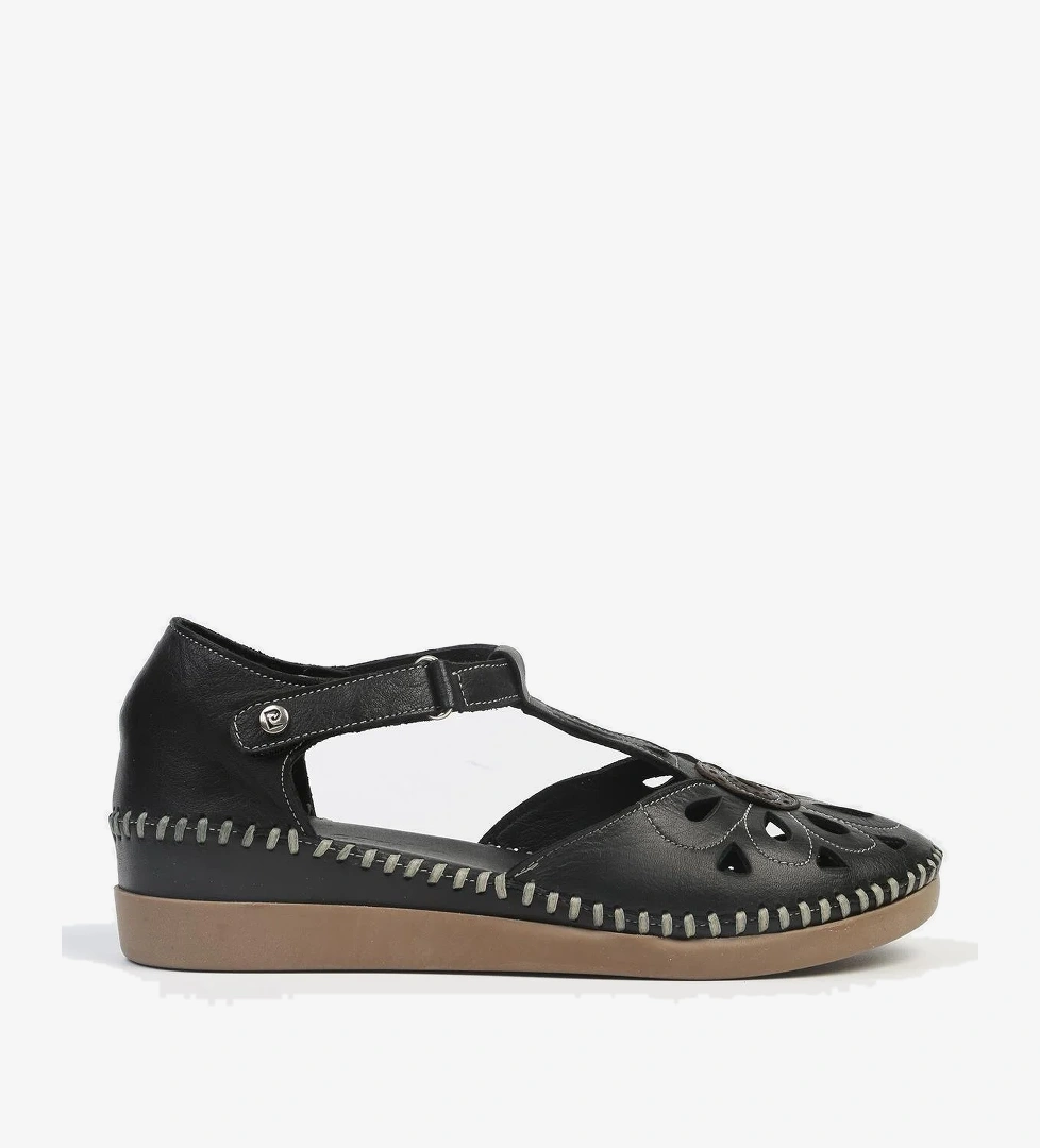 ® | PC-53024- 3963 Siyah-Kadın Topuklu Günlük Ayakkabı - Görsel 1