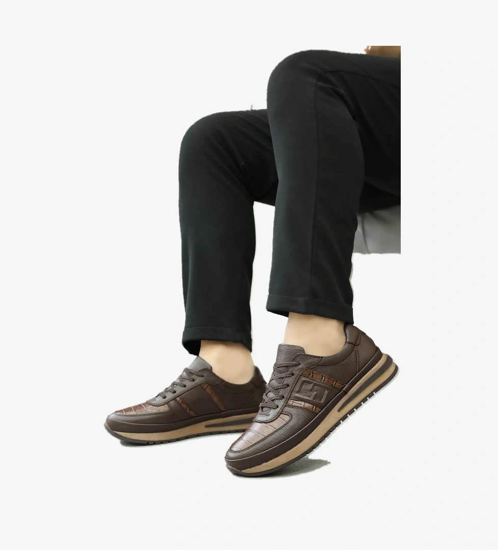 Fast Step Hakiki Deri Erkek Casual Ayakkabı 600ma325 model görseli