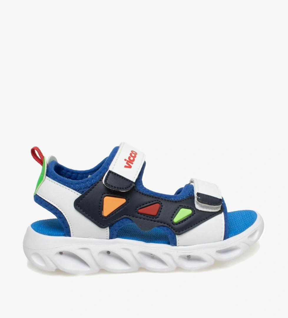 Vicco 321.F24Y204 Filet Phylon Işılklı Mavi Erkek Çocuk Sandalet model görseli