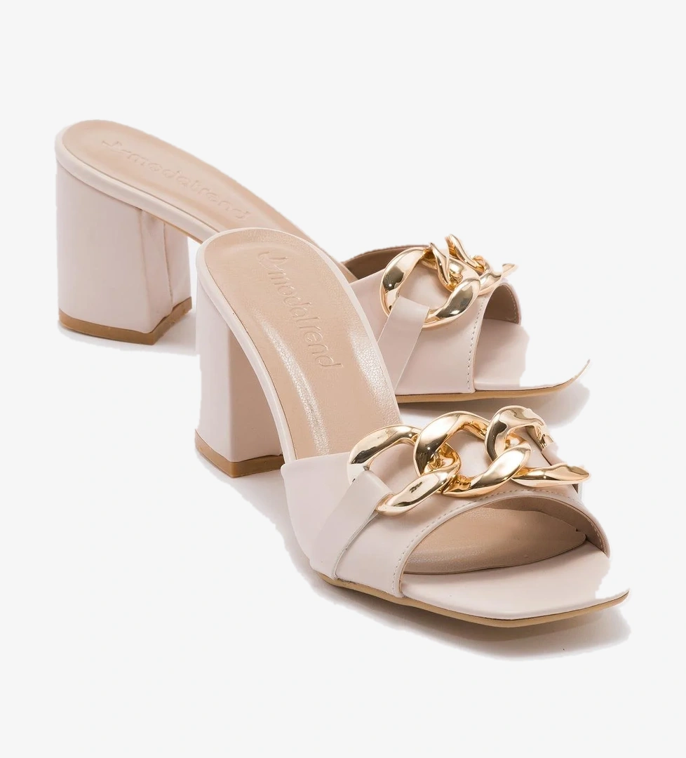 Kadın Sivri Burunlu Stiletto TEN CİLT