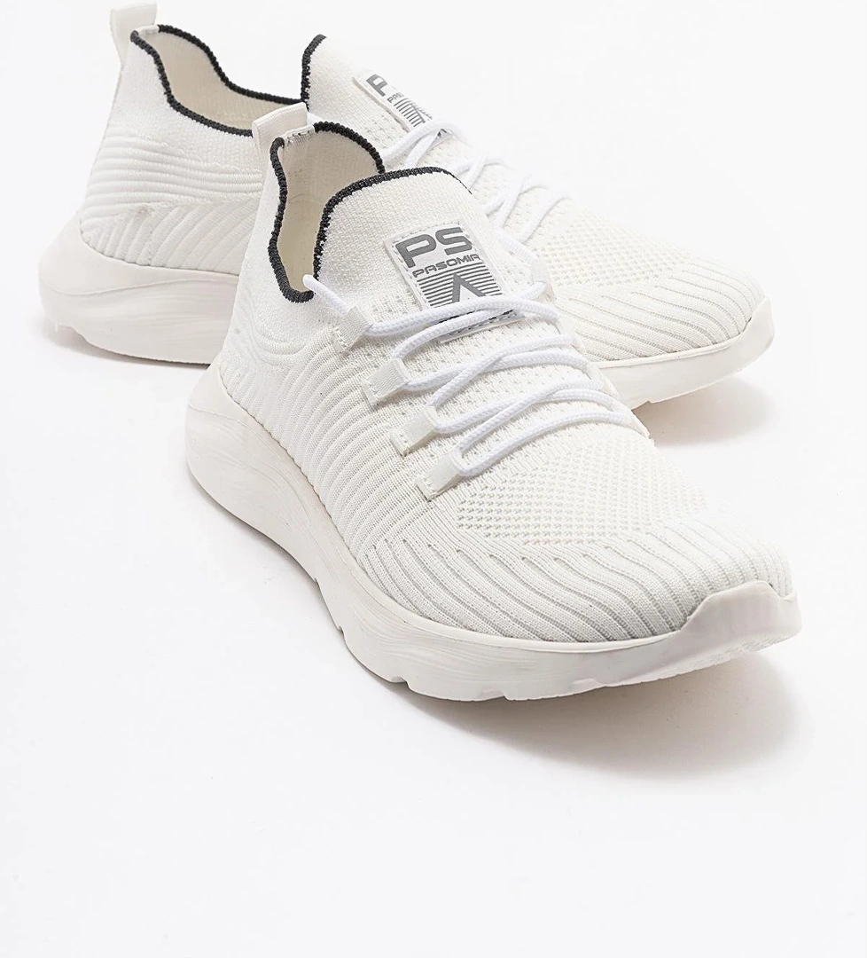 Anorak Bağcıklı Kadın Spor Ayakkabı BEYAZ BEYAZ