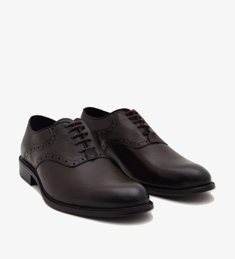 Ds Damat Kahverengi Ayakkabi - Görsel 1