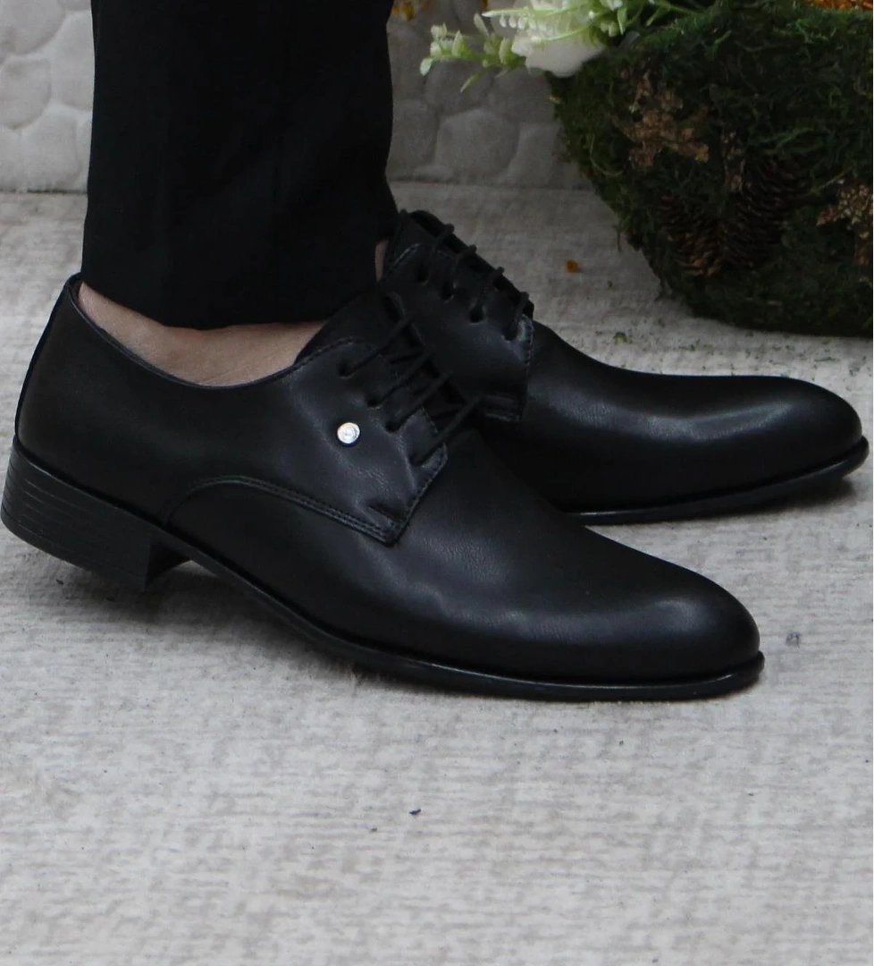 Fort Rasgo 2709 Siyah Damat Ayakkabısı Takım Ayakkabısı Erkek Klasik Ayakkabı model görseli