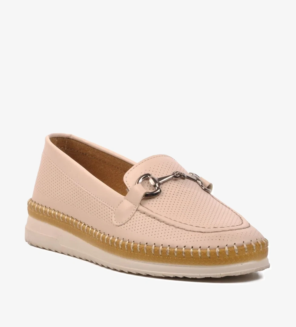 651497 Bej Kadın Günlük Ayakkabı