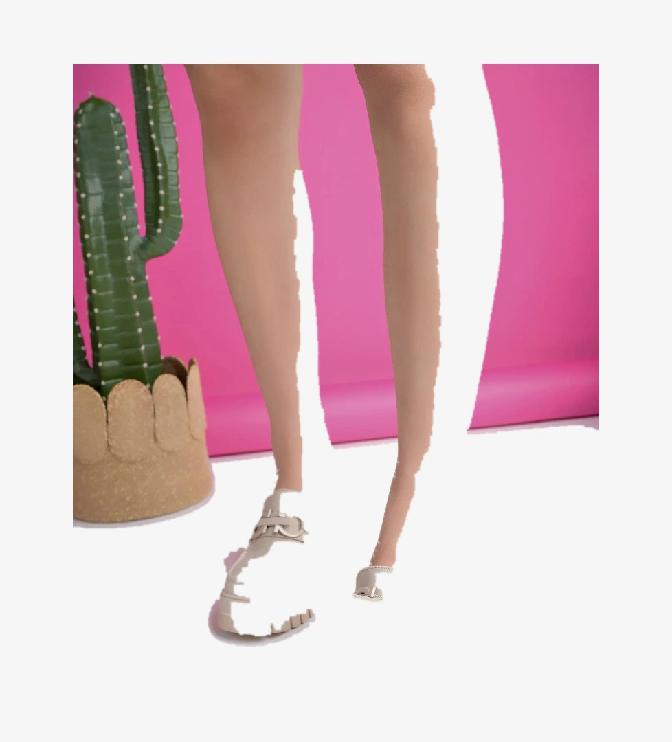 VALENCİA Garantili Kadın Kalın Topuklu Yuvarlak Burunlu Metal Tokalı Loafer Günlük Ayakkabı