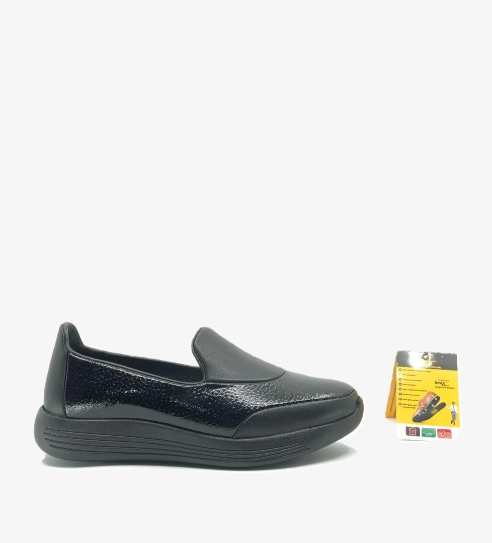 Forex Dr.tavsiyeli %100 Hakiki Deri Kadın Babet Ayakkabı model görseli