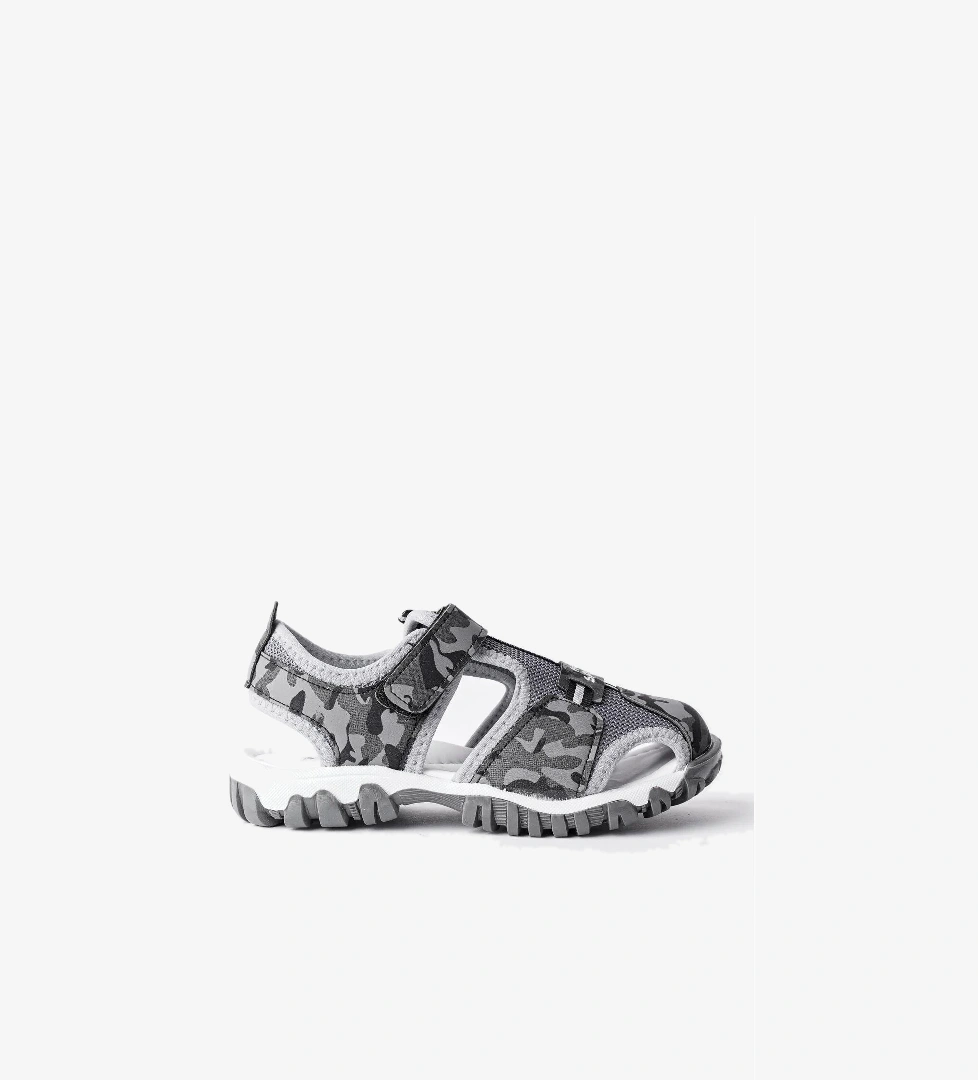 TWEETY Garantili Günlük Ortopedik Hafif Taban Önü Kapalı Cırtlı Unisex Çocuk Sandalet