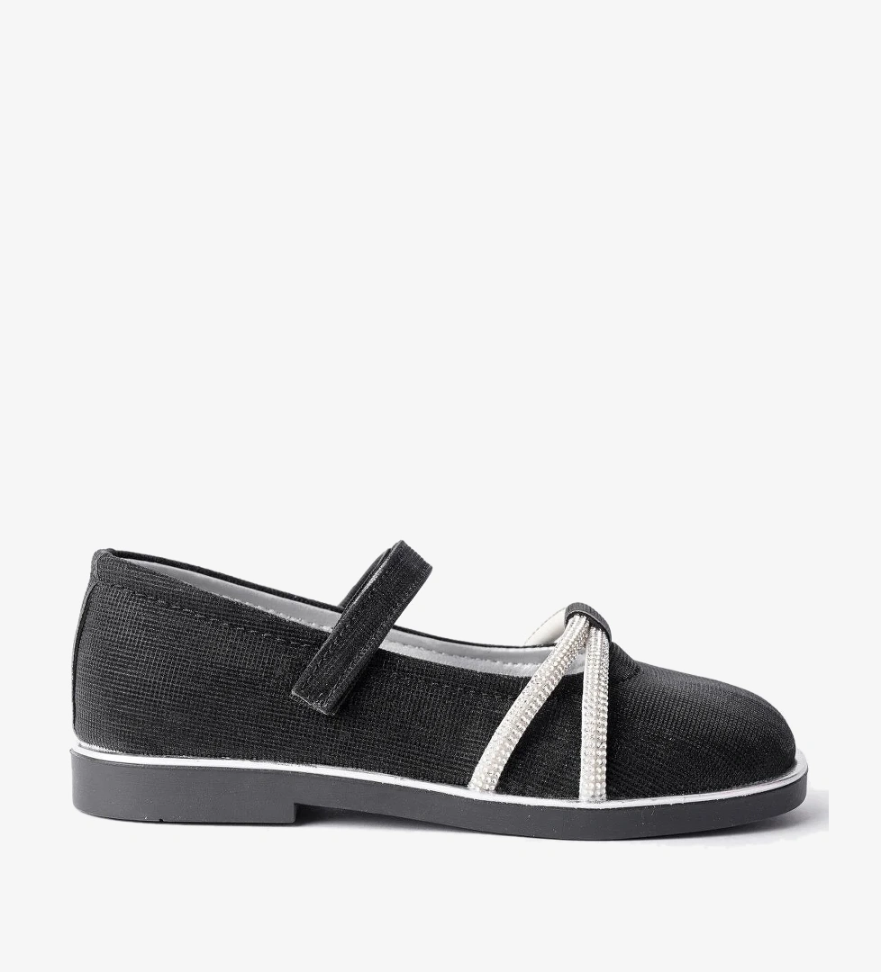 Peluche Uni̇corn Garantili Günlük Ortopedik Hafif Taban Taşlı Ve Cırtlı Kız Çocuk Babet model görseli