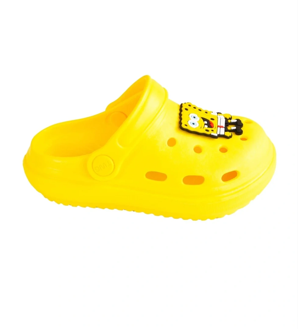 Sünger Bop Erkek Çocuk Kaymaz Taban Havuz Plaj Terliği - Görsel 1