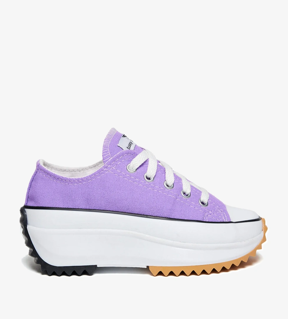 Tonny Black Çocuk Unisex Lila Bej Rahat Kalıp Sneaker model görseli