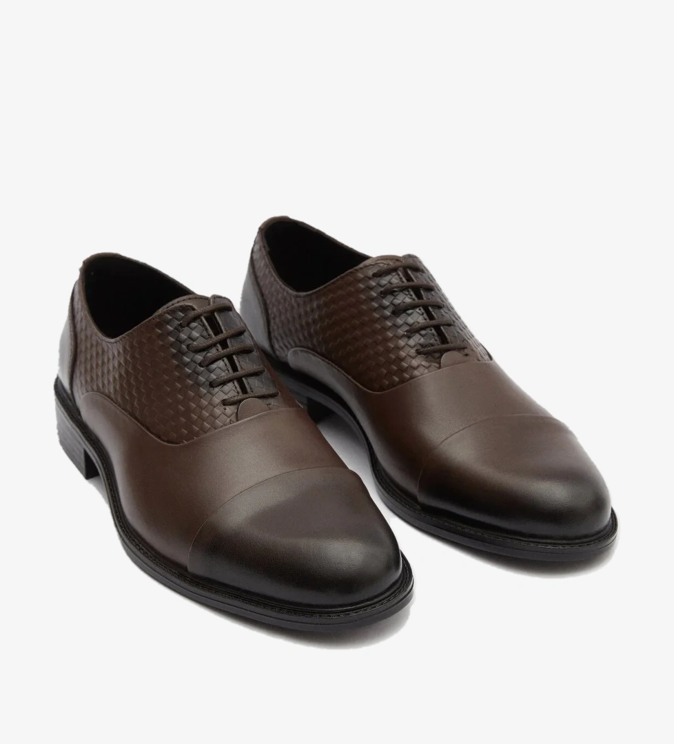 D& 039 S Damat Ds Damat Kahverengi Klasik Deri Ayakkabi model görseli