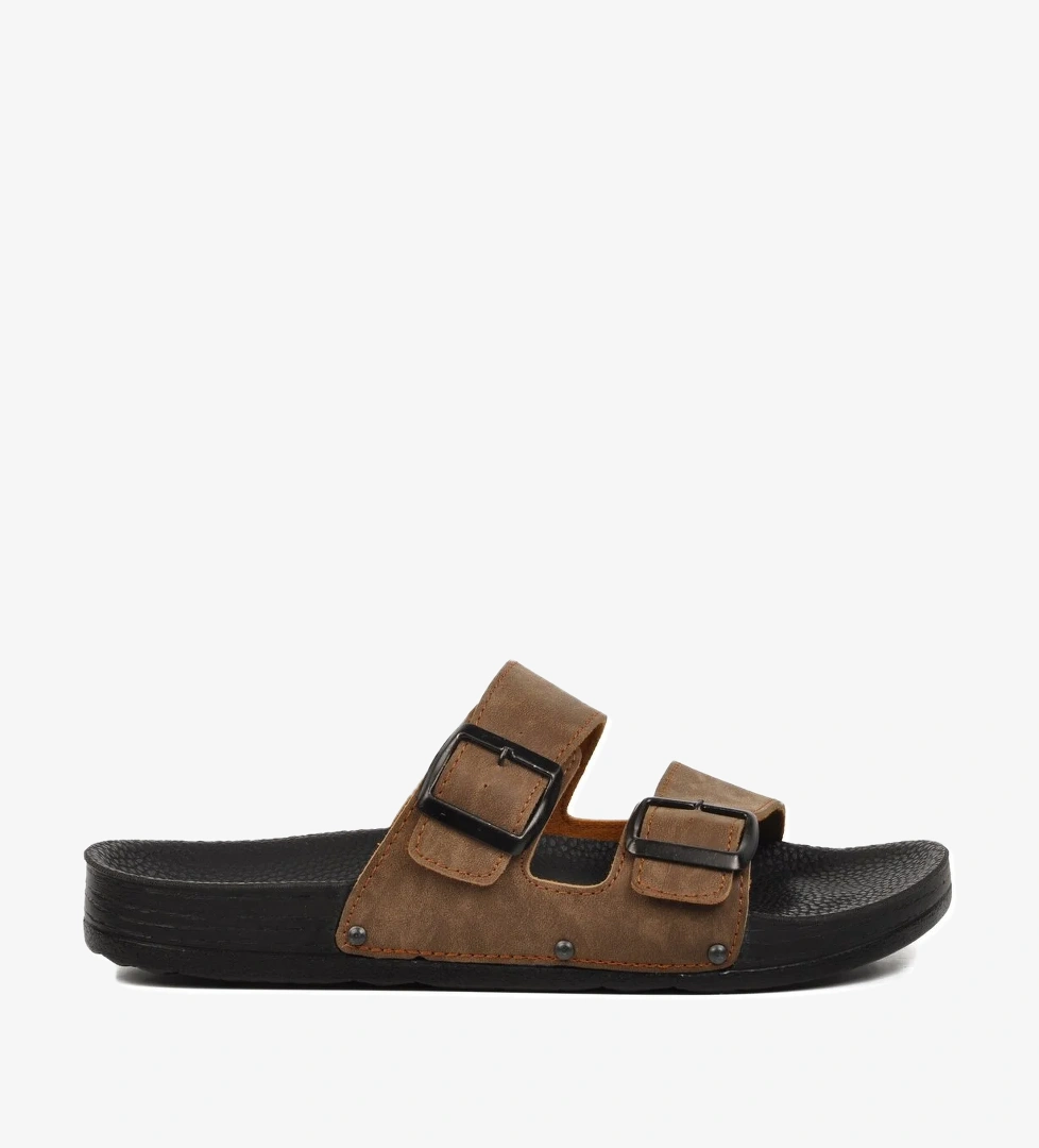 Vizon Nubuk Erkek Terlik PC-7241 M