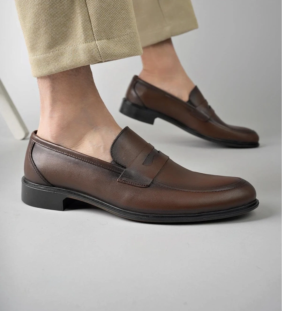 H0140 Garantili Erkek Günlük Klasik Hakiki Deri Ayakkabı