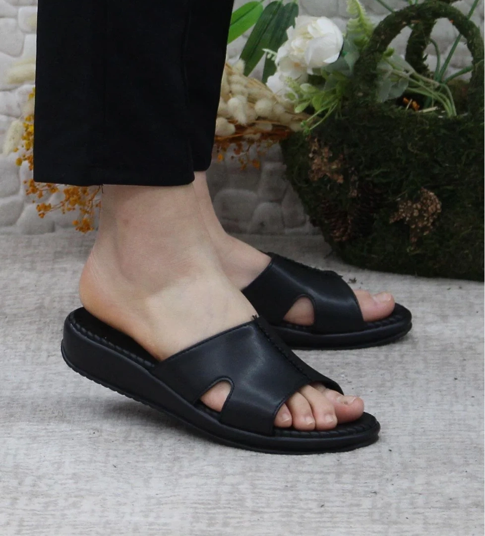 Ceyo 9200-3 Siyah Ortopedik Rahat Kadın Terlik model görseli