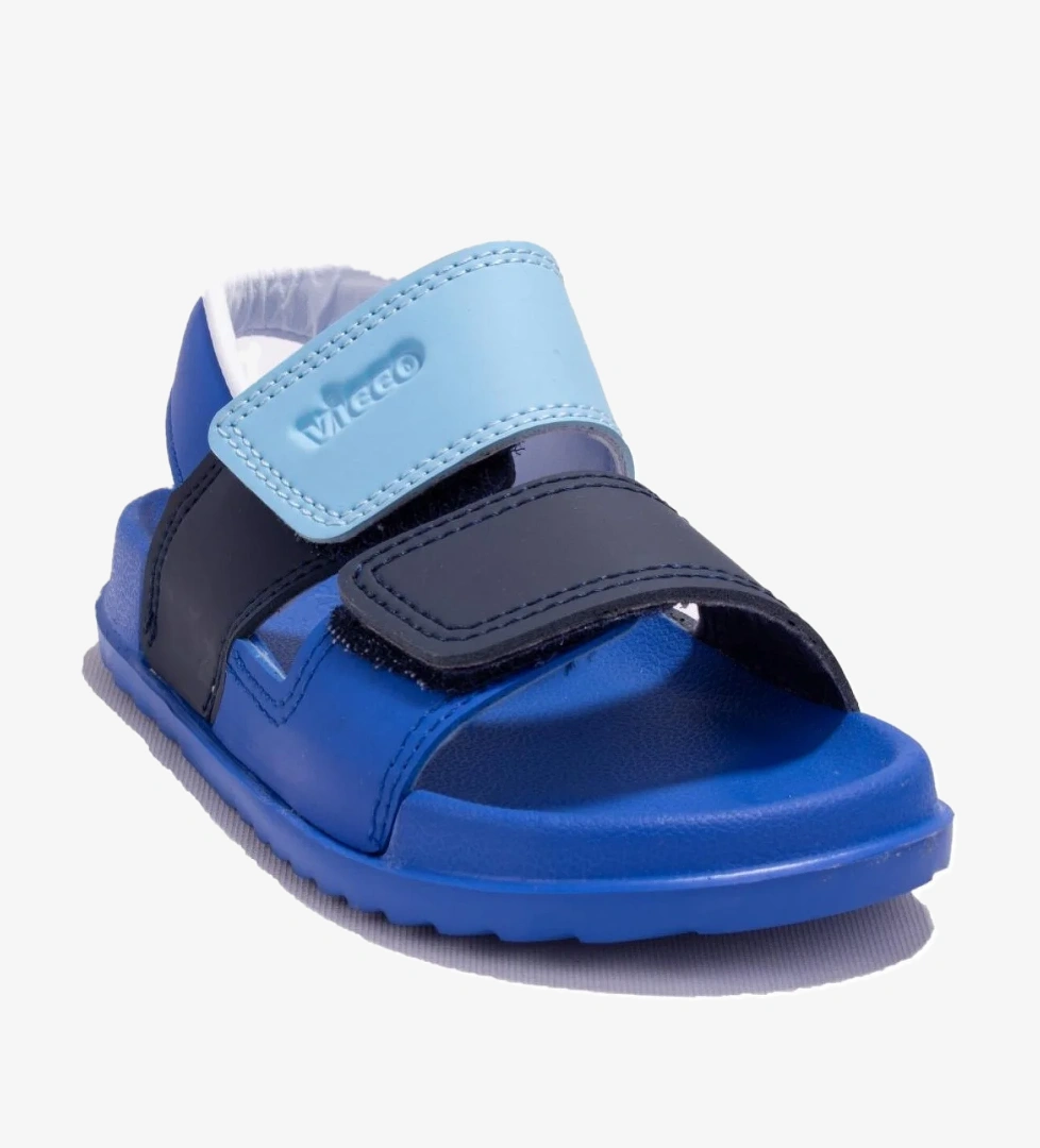 Krixi 321F23Y252 Mavi Ortopedik Günlük Erkek Çocuk Spor Sandalet - Görsel 1