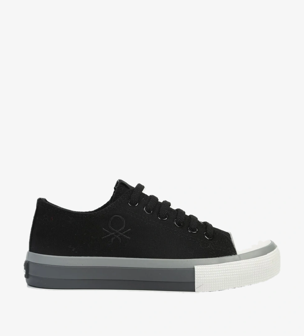 Benetton ® İthal Siyah Lila Beyaz Çocuk Spor Ayakkabıbni-10041 Ayakkabı Bni-10041 model görseli