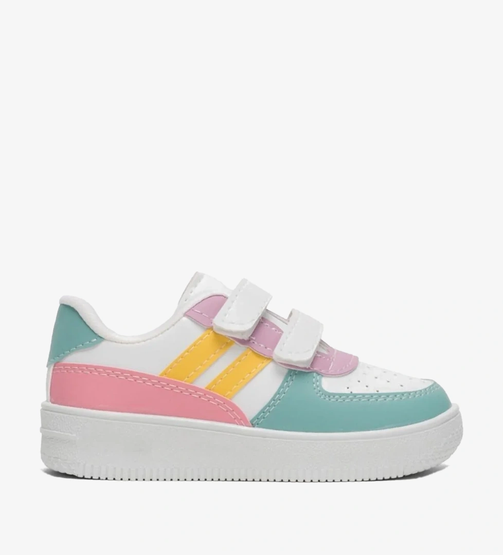 Liger Liger Çocuk Sneaker Spor Ayakkabı Beyaz-Lila Flo'da! Beyaz - 1. görsel
