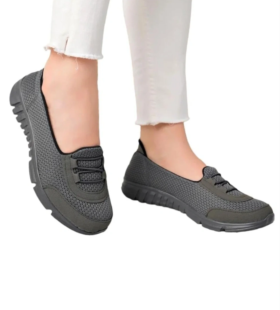 Ortopedik Kadın Yürüyüş Ayakkabısı FÜME