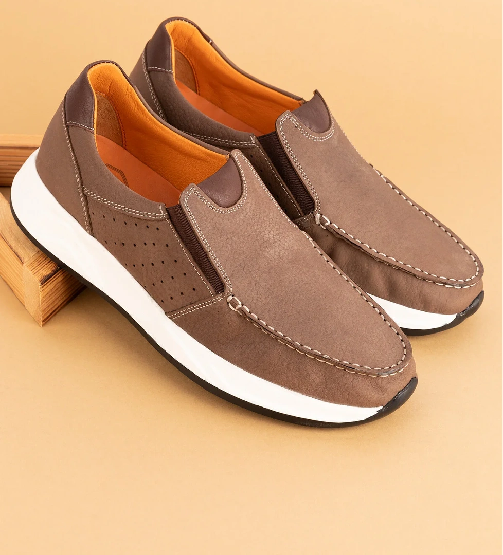 Gondol Kundura Gondol Içi Dışı Hakiki Deri Günlük Rahat Hafif Ayakkabı Src.609 model görseli