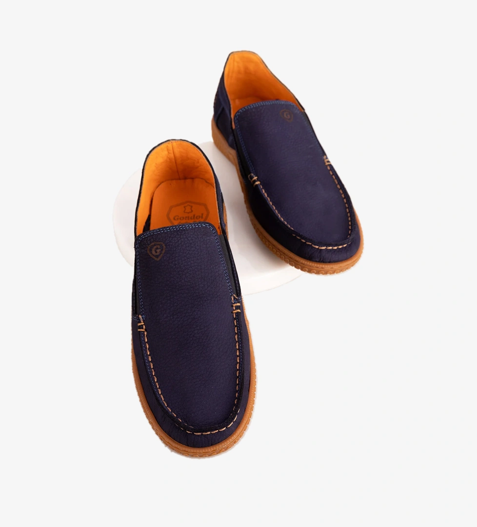 Gondol Içi Dışı Hakiki Deri Hafif Günlük Rahat Ayakkabı src.830 - Görsel 1