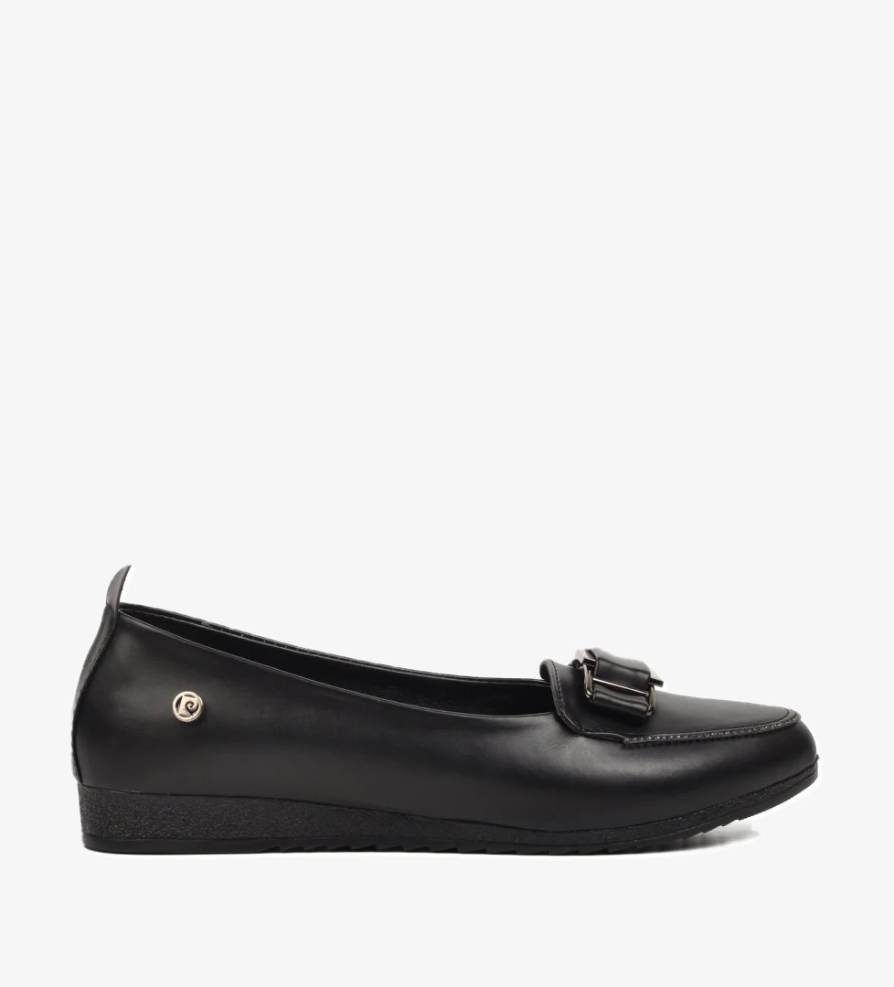 Pierre Cardin Pc-53020 Siyah Bej Kadın Babet model görseli