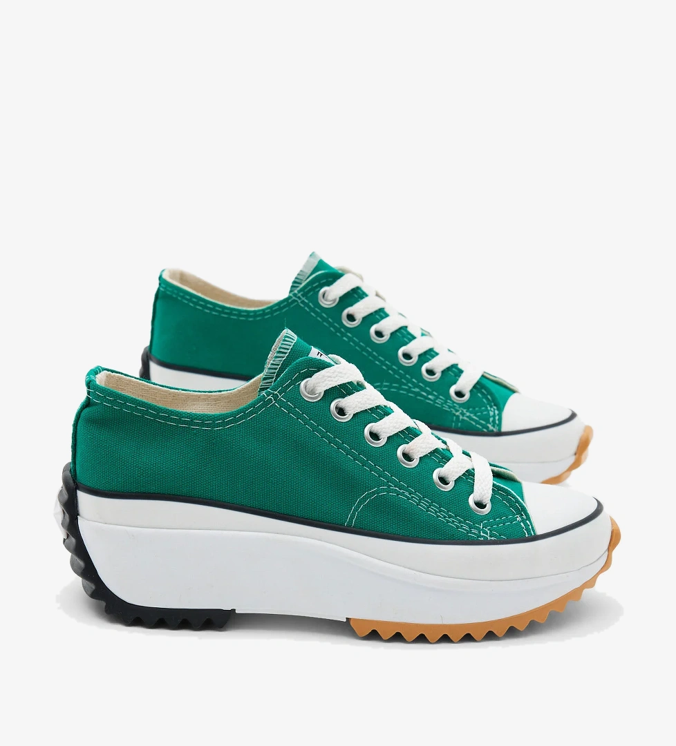 Tonny Black Unisex Yeşil Rahat Kalıp Snekar Ayakkabı model görseli