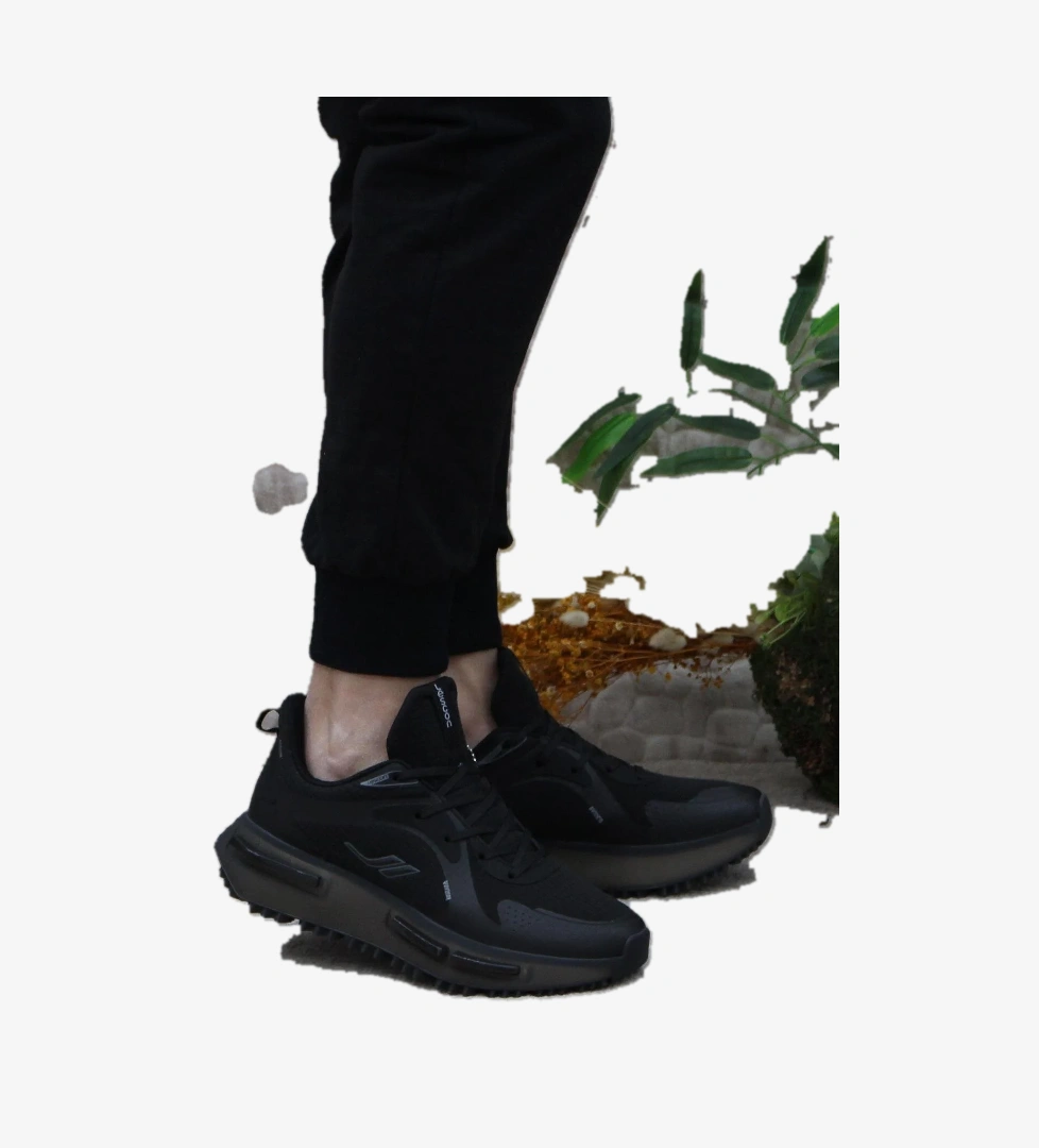 Lescon Flex Foam Tıgan 2 Siyah Orijinal Ürün Air Taban Erkek Spor Ayakkabı model görseli