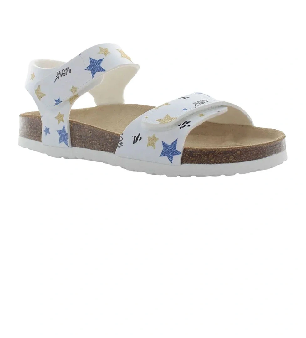 SANDAL 2 VELCRO Beyaz Kız Çocuk Sandalet - Görsel 1