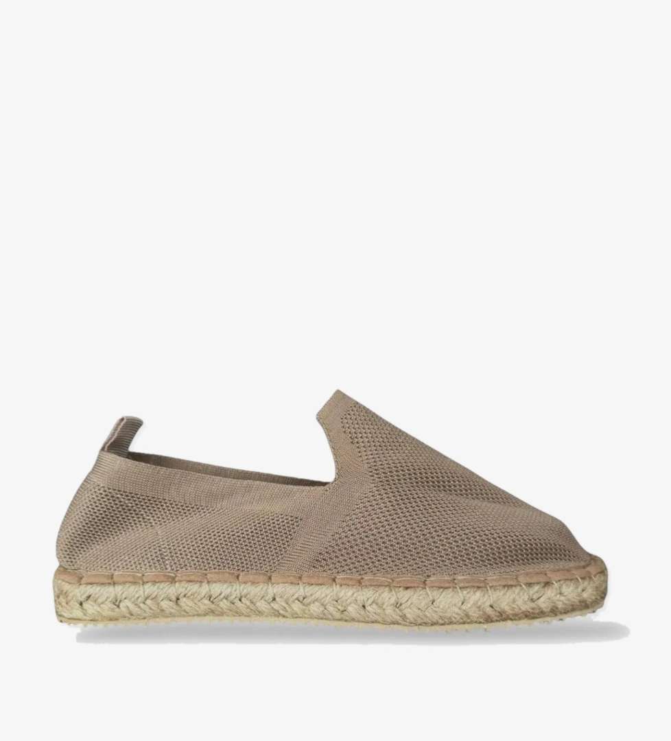 Unisex El Yapımı Triko Espadril KUM